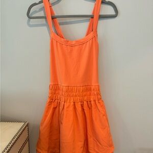 Orange Athletic Dress